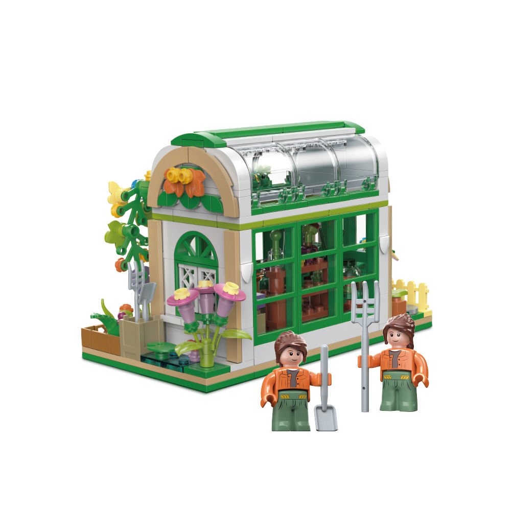 Blok Çiçek Bahçe Tasarımı 463 Parça