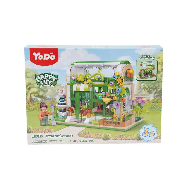 Blok Çiçek Bahçe Tasarımı 463 Parça