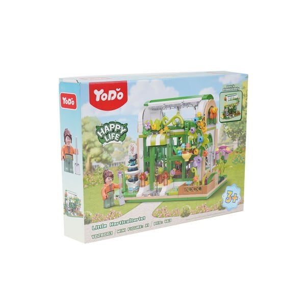 Blok Çiçek Bahçe Tasarımı 463 Parça