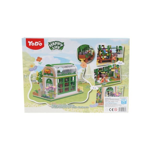 Blok Çiçek Bahçe Tasarımı 463 Parça