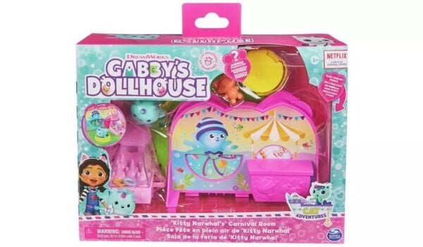 Gabbys Doolhouse Kitty Narwhal's Carnival Room