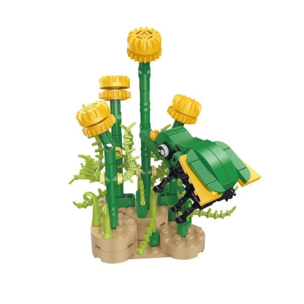 Blok Çiçek Altın Scarab 148 Parça