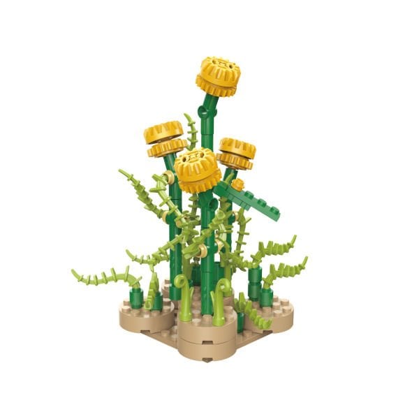 Blok Çiçek Altın Scarab 148 Parça