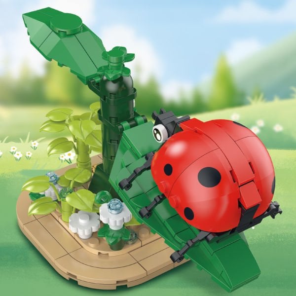 Blok Çiçek Uğur Böceği 161 Parça