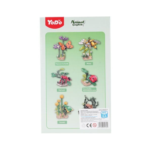 Blok Çiçek Uğur Böceği 161 Parça