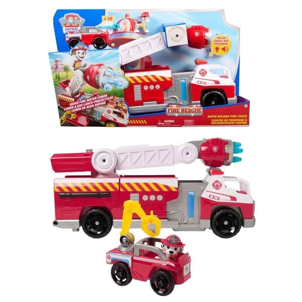 Paw Patrol Deluxe İtfaiye Aracı ve Marshall Figürü