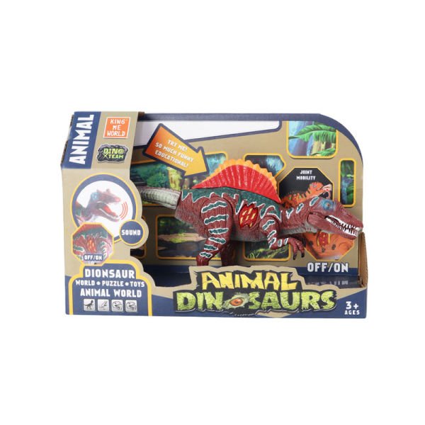 Animal Dinosaurs Serisi Sesli Işıklı Mor Dinozor