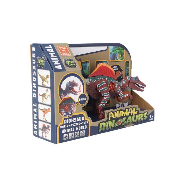 Animal Dinosaurs Serisi Sesli Işıklı Mor Dinozor