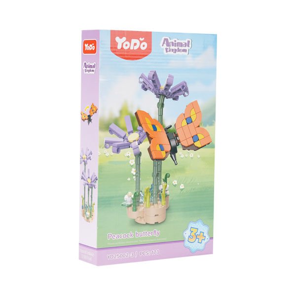Block Flower Butterfly 173 Pieces
