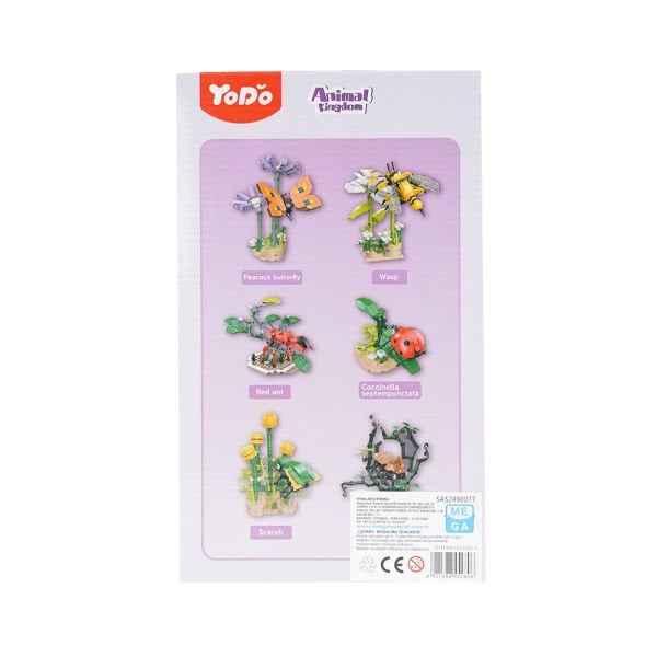 Blok Çiçek Kelebek 173 Parça