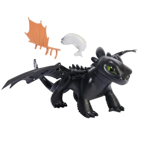 Sesli ve Işıklı Ejderhanı Nasıl Eğitirsin İnteraktif Toothless Dişsiz Figür