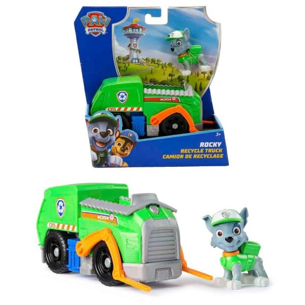 Paw Patrol Figür ve Görev Aracı (6 Asorti)