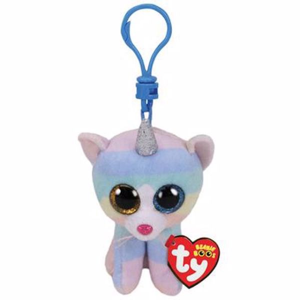 TY Beanie Boos Unicorn Kedi Heather Peluş Anahtarlık 12 cm.