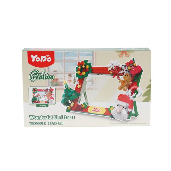 Blok Çerçeve Yılbaşı Temalı 251 Parça