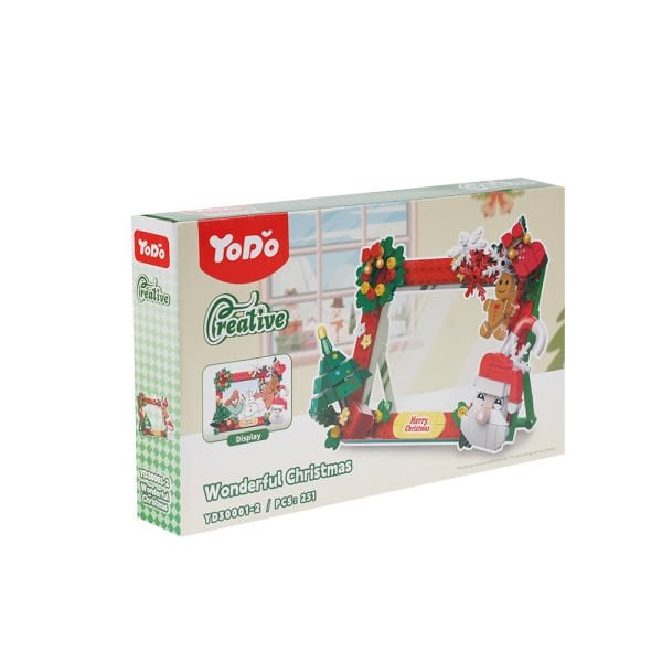 Blok Çerçeve Yılbaşı Temalı 251 Parça