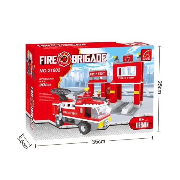 Fire Brigade Set 301 Parça