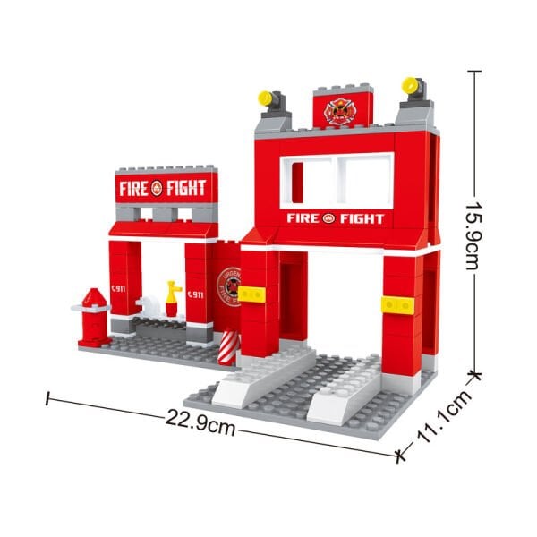 Fire Brigade Set 301 Parça