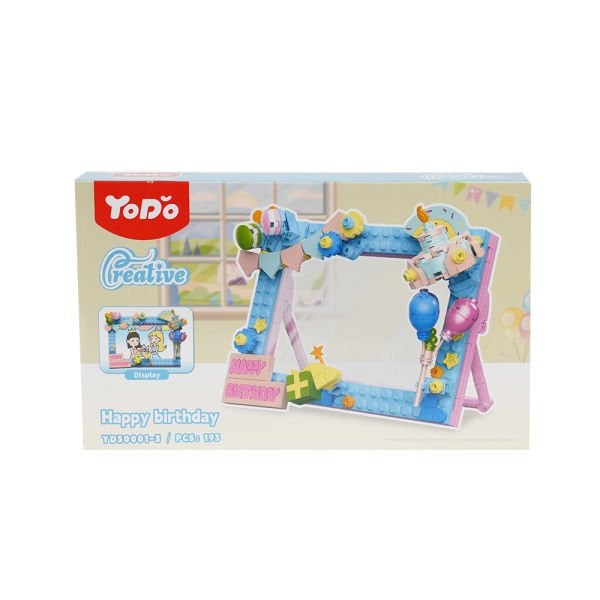 Blok Çerçeve Doğum Günü 193 Parça