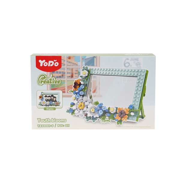 Block Frame Youth Blooms 211 Piece