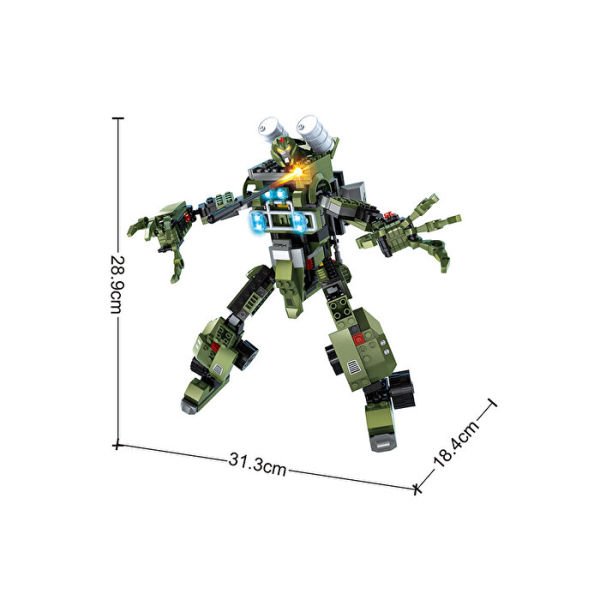 Titan Form Heroes Set 325 Parça