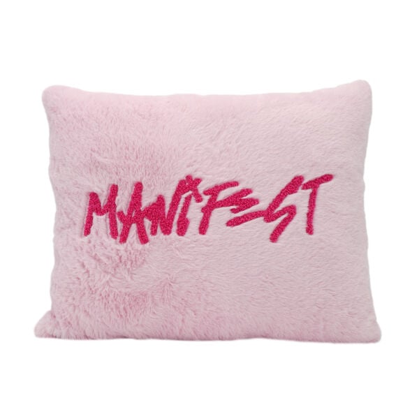 Manifest Pembe Kırlent 35x45 cm.