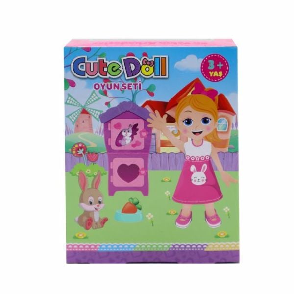 Sevimli Bebek 2li Evcil Hayvan Kulübesi