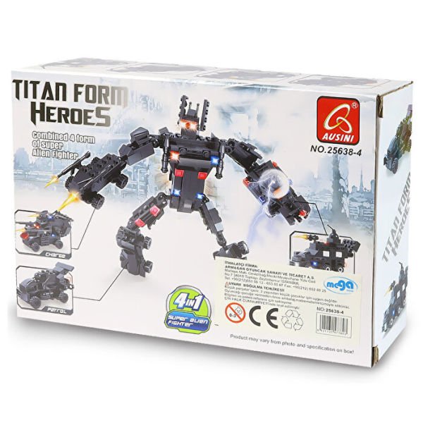 Titan Form Heroes Set 82 Parça