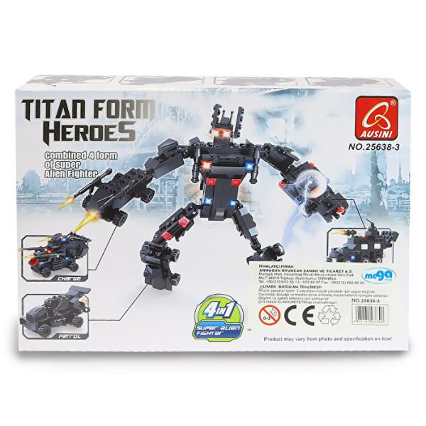 Titan Form Heroes Set 56 Parça