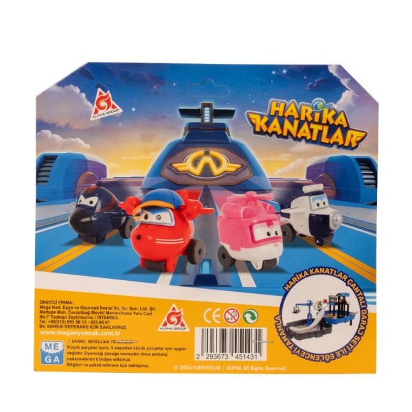 Dörtlü Figür Seti (Ajan Chase, Paul, Flip, Dizzy)