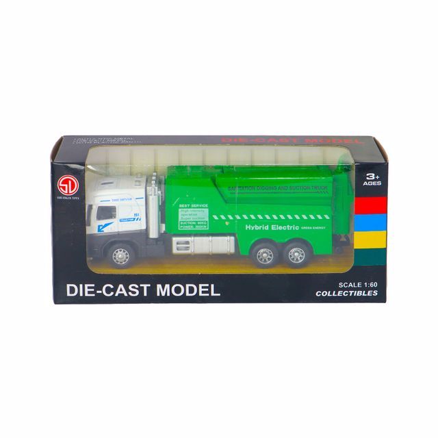 1:60 Çek Bırak Elektrik Kamyonu (2 Asorti)