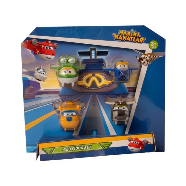 Dörtlü Figür Seti (Donnie, Jerome, Mira, Bello)