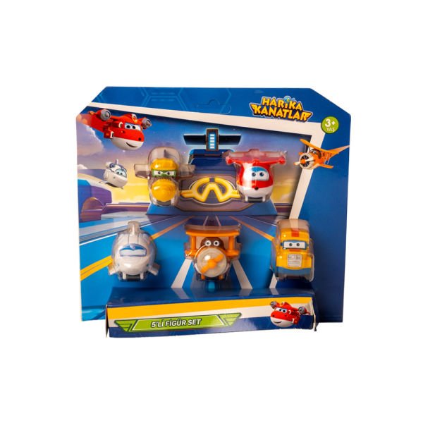 Beşli Figür Seti (Grand Albert, Jett, Astra, Poppa Wheels, Todd)