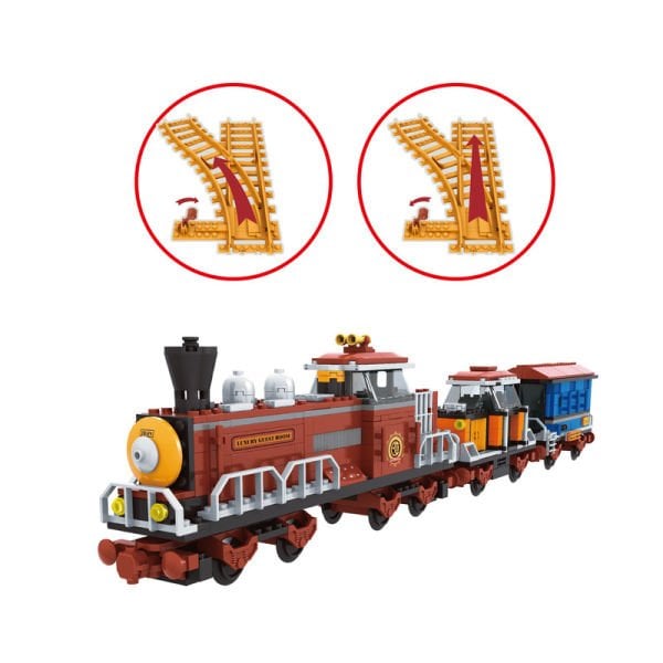 Trains Set 662 Parça