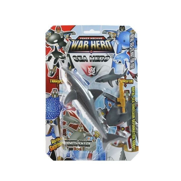 Dönüşen Robo-Hayvan Köpekbalığı