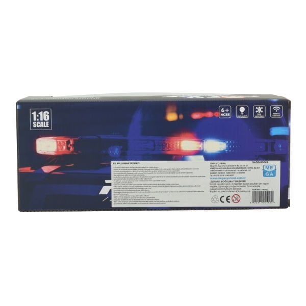 1:16 Uzaktan Kumandalı Polis Arabası