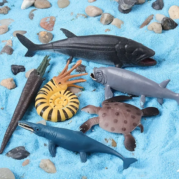 12 Parça Tüpte Deniz Hayvanları Seti