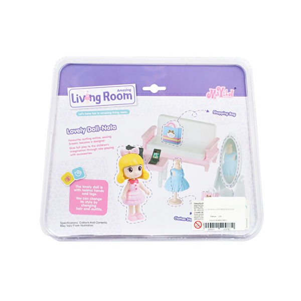 Nalanın Moda Oyun ve Oturma Odası Seti (3 Asorti)