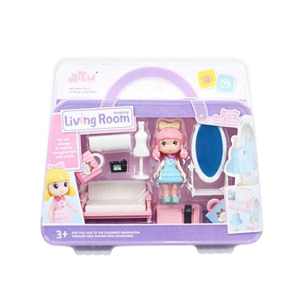 Nalanın Moda Oyun ve Oturma Odası Seti (3 Asorti)