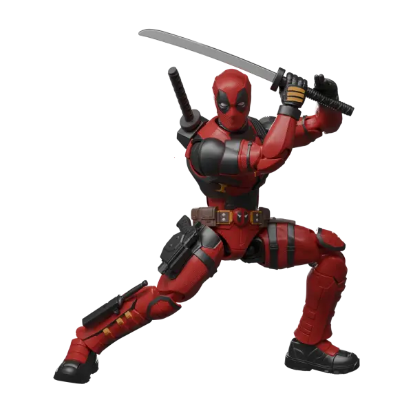 Blokees Marvel Deadpool & Wolverine Deadpool Figür Yapım Seti 90 Parça