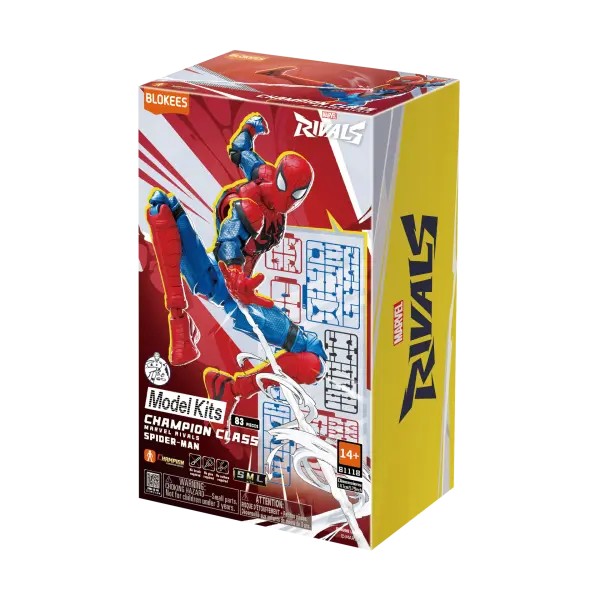 Blokees Marvel Rivals Spider-Man Figür Yapım Seti 83 Parça