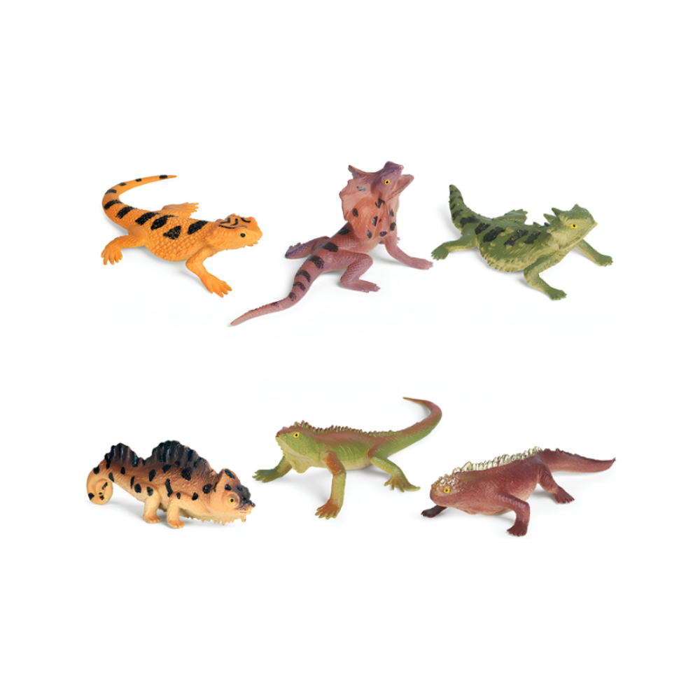 6'lı Sürüngenlerin Dünyası Oyun Seti