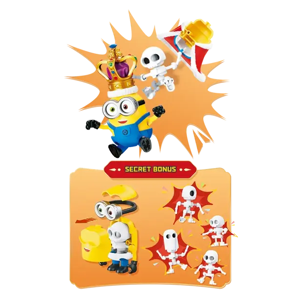 Blokees Minion Mokoo S1 Figür Yapım Seti Sürpriz Paket