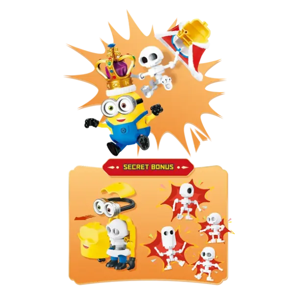 Blokees Minion Mokoo S1 Figür Yapım Seti Sürpriz Paket
