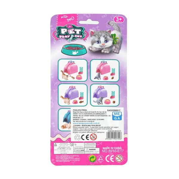Evcil Hayvan Yavru Kedi Seti