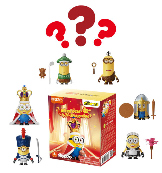 Blokees Minion Mokoo S1 Figür Yapım Seti Sürpriz Paket