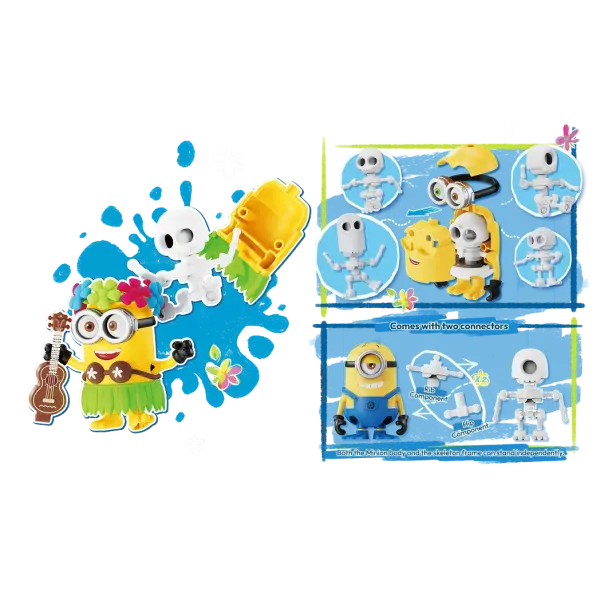 Blokees Minion Mokoo S2 Figür Yapım Seti Sürpriz Paket