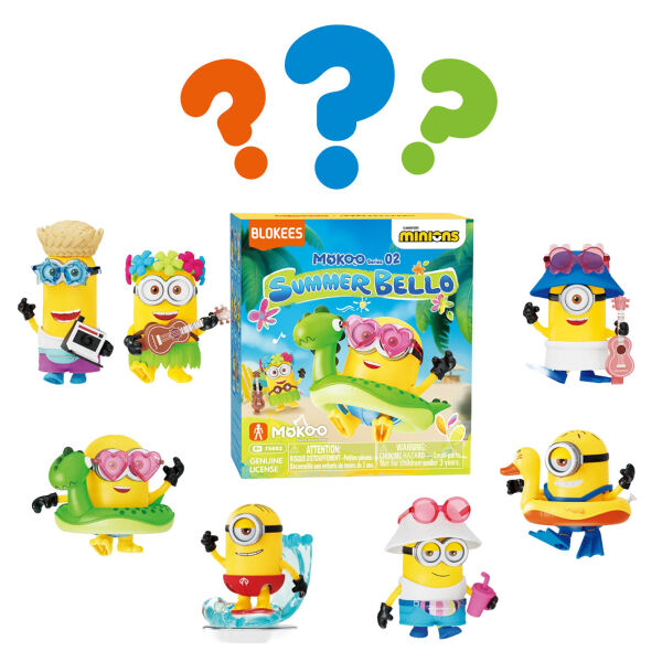Blokees Minion Mokoo S2 Figür Yapım Seti Sürpriz Paket