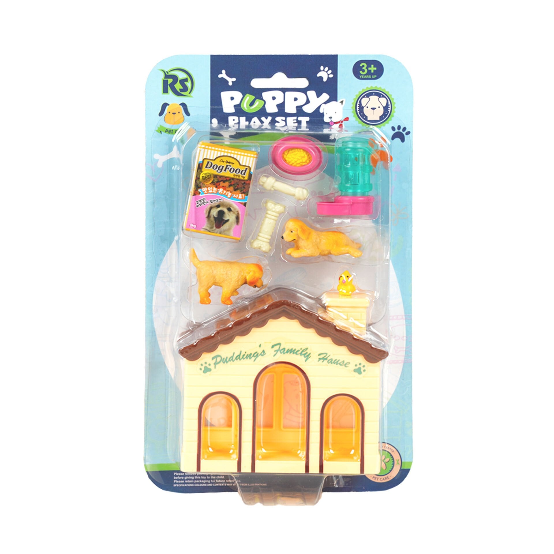 Evcil Hayvan Yavru Köpek Kulübesi Oyun Seti