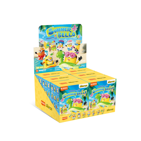 Blokees Minion Mokoo S2 Figür Yapım Seti Sürpriz Paket