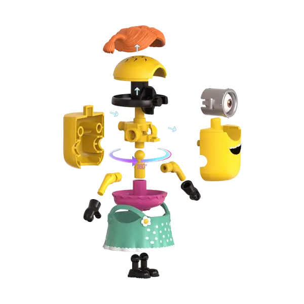 Blokees Minion preCOOL Celebration Party Serisi Figür Yapım Seti